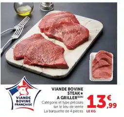 Super U Viande Bovine Steak offre