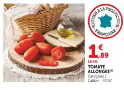 Super U TOMATE ALLONGEE offre