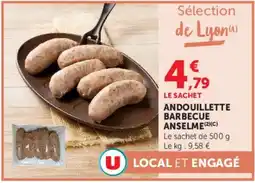 Super U ANSELMETTE ANDOUILLETTE BARBECUE offre