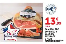 Super U MAISON CROS JAMBON SEC offre