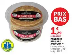 Hyper U PANCAKES BERNARD JARNOUX offre