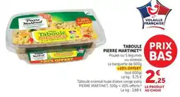 Hyper U Pierre Martinet Taboule offre