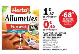 Hyper U Herta Allumettes offre