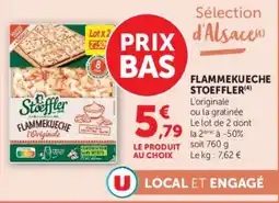 Super U Stoeffler Flammekueche offre