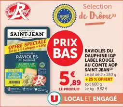 Super U Saint-Jean Raviolés du Dauphiné offre