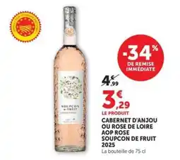 Hyper U SOUPCON DE FRUIT offre