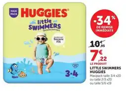 Hyper U HUGGIES Little Swimmers offre
