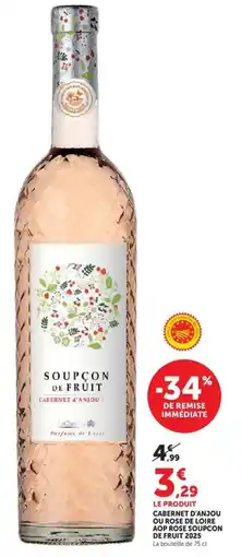 Hyper U La Chèvre Soupçon de Fruit offre