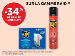 Super U Raid Diffuseur Électrique Liquide offre