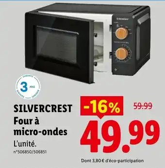 SILVERCREST Four à micro-ondes