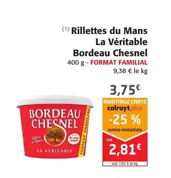 Rillettes du mans la véritable