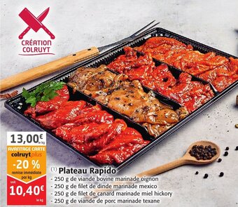 Plateau rapido