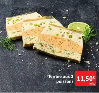 Colruyt Terrine aux 3 poissons offre