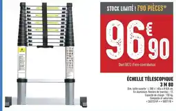 Brico Cash Échelle téléscopique offre