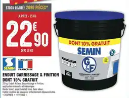 Brico Cash SEMIN Enduit garnissage & finition offre