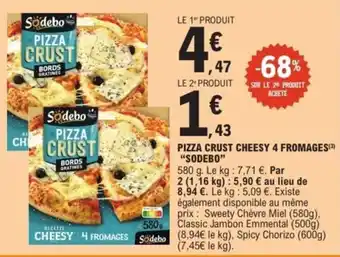 Sodebo Pizza Crust