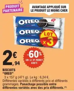E.Leclerc Express OREO Biscuits offre