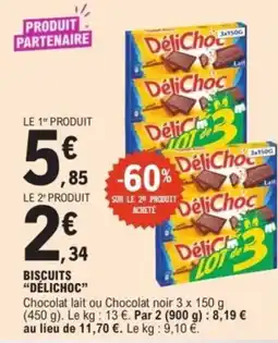 E.Leclerc Express DéliChoc Biscuits offre