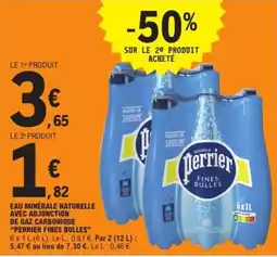 E.Leclerc Express Perrier Fines Bulles offre