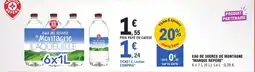 E.Leclerc Express Eau de source de Montagne LAQUEUILLE offre