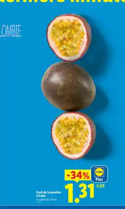 Lidl Fruit de la passion offre