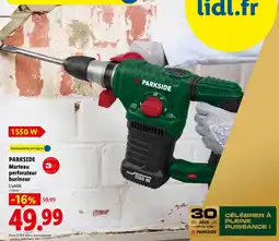 Lidl Parkside marteau perforateur burineur offre