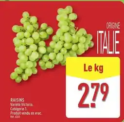 ALDI Victoria - raisins offre