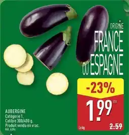 ALDI Aubergine offre