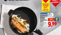 Lidl Silvercrest sauteuse en fonte d’aluminium 28 cm offre