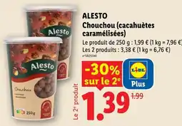 Lidl Alesto chouchou (cacahuètes caramélisées) offre