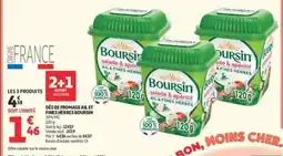 Auchan Supermarché Boursin - dés de fromage a l'et truffes offre