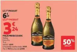 Auchan Supermarché Perlino - italie prosecco doc offre