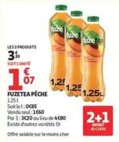 Auchan Supermarché Fuzetea - pêche offre