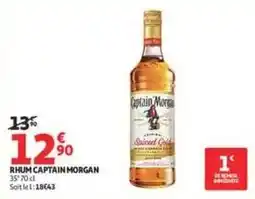 Auchan Supermarché Captain morgan - rhum offre