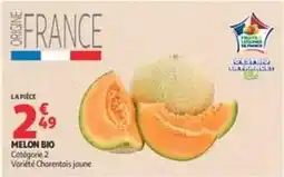 Auchan Supermarché Melon bio offre