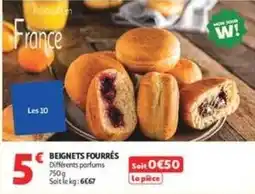 Auchan Supermarché Beignets fourrés offre