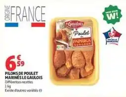 Auchan Supermarché Le gaulois - pilons de poulet marinés offre