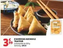 Auchan Supermarché Auchan - 8 samossas le traiteur offre