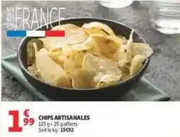 Auchan Supermarché Chips artisanales offre