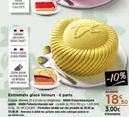 Thiriet Entremets glacé Velours offre