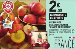 E.Leclerc Express River - nectarines démarche qualité offre
