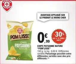 E.Leclerc Express Pom'lisse - chips paysanne nature offre