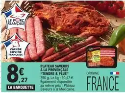 E.Leclerc Express Tendre & plus - plateau saveurs à la provençale offre