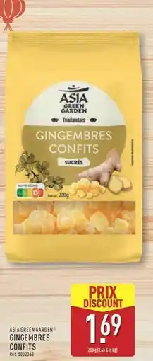ALDI Asia green garden - gingembres confits offre
