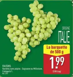 ALDI Raisins offre