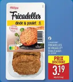 ALDI Le marsigny - fricadelles de volaille offre