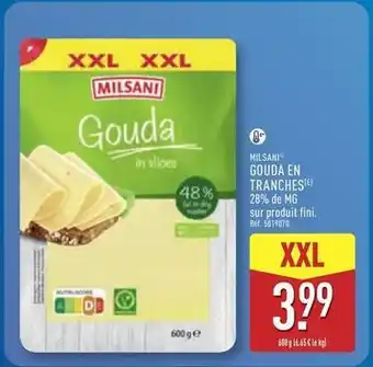 ALDI Milsani - gouda en tranches offre
