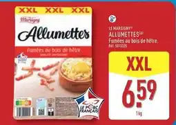 ALDI Le marsigny - allumettes offre