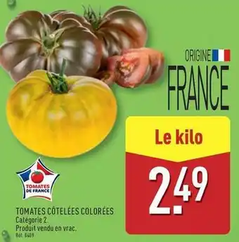 ALDI Tomates côtelées colorées offre
