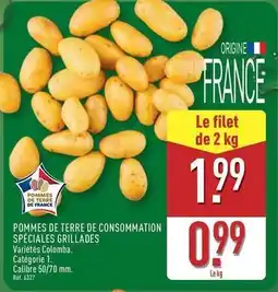 ALDI Pommes de terre de consommation spéciales grillades offre